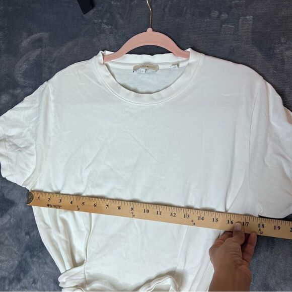 Vince Short-Sleeve Waist-Tie T-Shirt Dress - Picture 10 of 11